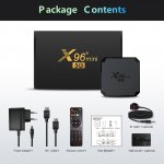 Android tv box X96 Mini 5G S905W4 Android 9.0 Wifi 2.4G/5G Smart TV Box