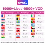 1 Year Europe Stable IPTV Provider Max OTT Android Smarters Pro M3U Xtream code for xxx VIP Sport Movies free Trial and reseller panel