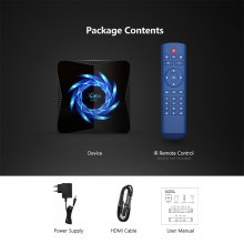 Android tv box X96Q Max Android 10.0 Wifi 2.4/5G BT5.0 4K Smart Box