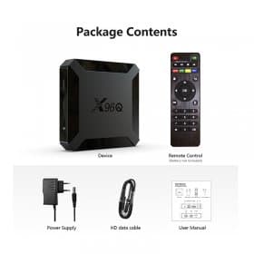 Android tv box X96 Q Android 10.0 H313 4K Set Top Box