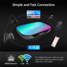 HK1 BOX 8K Amlogic S905X3 4G WIFI 2.4/5G 1000M LAN