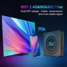 X96 X4 Android 11 Quad-Core BT4.1 Decodeur intelligent 8K - Taxe Gratuite