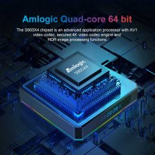X96 X4 Amlogic S905X4 Quad core BT 4.1 WIFI 5G H.265 8K TV Box