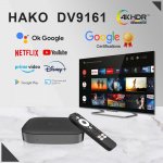 Android tv box HAKO Google TV based on Android 11 WIFI 2.4G/5G BT5.0 Smart TV Box