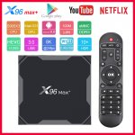 Android tv box X96 Max Plus S905X3 5G Android 9.0 HD 8K USB3.0 Smart TV Box