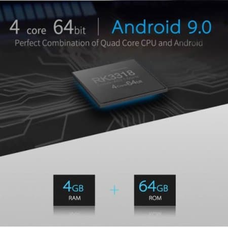 X98 mini Box Android 11 Amlogic S905W2 4K avec 12 Mois de Live Francais - Taxe Gratuite