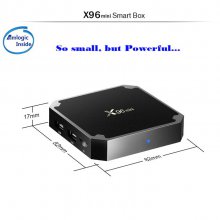 X96 Mini Smart Set Top Box Amlogic S905W H.265 4K