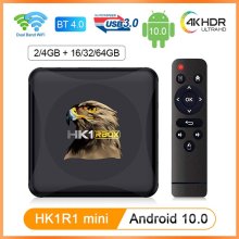 Boiier IPTV R1mini Android 10.0 RK3318 BT 4.0 USB 3.0 4K