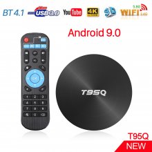Android tv box T95Q Amlogic S905X2 Android 9.0 WIFI 2.4/5G BT4.1 Smart TV Box