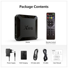 x96 Q Smart TV Box Allwinner H313 4K Set Top Box - Taxe Gratuite