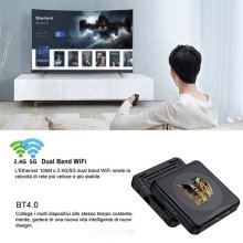 Android 10 Smart tv Box with IPTV 1 Year HK1R1 Mini 4K Quad core Box