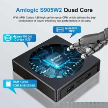 X98 mini Android Box Decodeur Amlogic S905W2 4K 5G