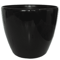 Кашпо (d-21/h-17см) цвет:чёрный PK-35960 с доставкой по России от фирмы Изумруд