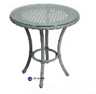 Стол кофейный круглый серый 60*60*73 SM-71101 с доставкой по России от фирмы Изумруд