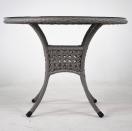 Стол обеденный круглый серый 80*80*76 SM-71104 с доставкой по России от фирмы Изумруд