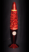 Лампа "Сияющие блёстки" красный металлик, (H-35см) LS086R с доставкой по России от фирмы Изумруд