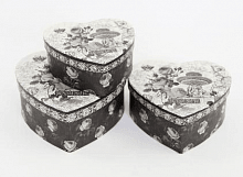 Коробка д/цветов (d-16/14/12см) набор (3шт) KH-55831 с доставкой по России от фирмы Изумруд