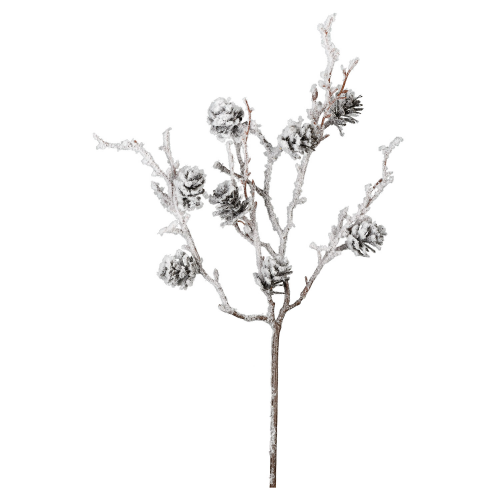 Ветка-декор новогодний (L-41см) DN-65453 оптом