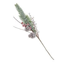 Ветка-декор новогодний (L-46см) SC-52848 с доставкой по России от фирмы Изумруд