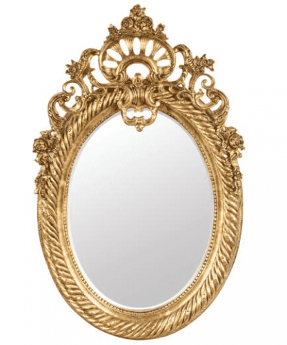 Зеркало в раме "Мюнхен" (69*110см) античное золото LUX29706 оптом