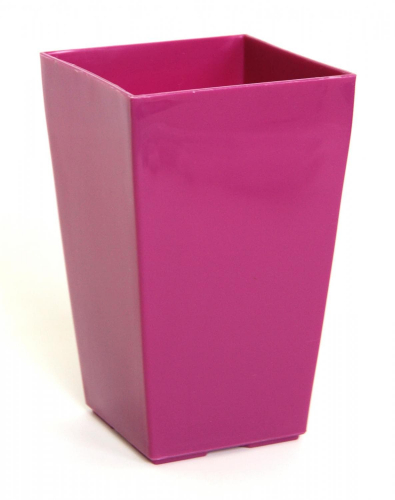 ST208-17 - Кашпо "Элегант" - 125*125*200мм сиреневое оптом