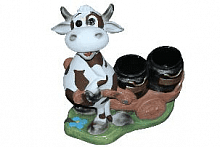 Корова с тележкой - кашпо (48*45см) -20,78 с доставкой по России от фирмы Изумруд