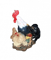 Петух, курица и цыплята - фигура (33*25*41см) - CCE02495 с доставкой по России от фирмы Изумруд