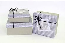 Коробка д/упаковки подарков набор (3шт) KN-57797 с доставкой по России от фирмы Изумруд