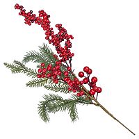 Ветка-декор новогодний (L-45см) DN-52705 с доставкой по России от фирмы Изумруд