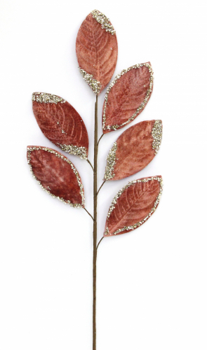 Ветка-декор новогодний (L-70см) DN-64835 (упаковка 12шт) оптом