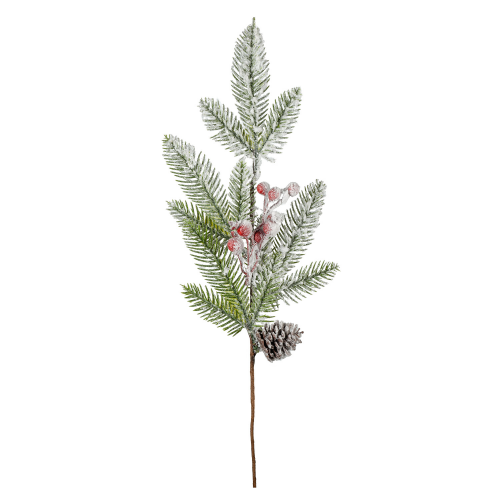 Ветка-декор новогодний (L-50см) DN-65445 оптом