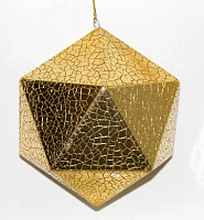Шар геометрический-декор новогодний (d-20см) CHR-56668 с доставкой по России от фирмы Изумруд