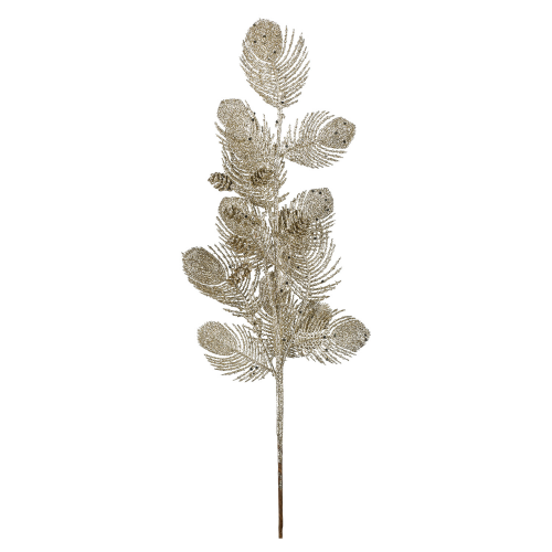 Ветка-декор новогодний (L-60см) DN-65460 оптом