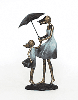 Девушка с ребёнком-статуэтка  (17*13*33см) FL-55579 с доставкой по России от фирмы Изумруд