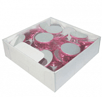 камушки акриловые розовый (d-14мм)              (50 шт) KR-32009 с доставкой по России от фирмы Изумруд