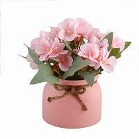 Цветы в кашпо (H-17см)            HN-64340A цв.розовый с доставкой по России от фирмы Изумруд