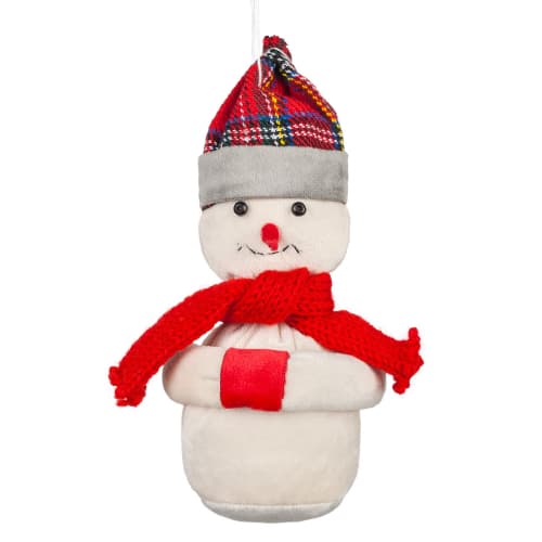 Снеговик-декор новогодний набор (8шт) (H-13см) DN-55356 цена за 8шт оптом