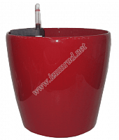 Кашпо с системой автополива (d-32/h-31см) цвет:красный PK-35937 с доставкой по России от фирмы Изумруд