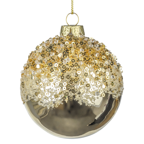 Шар-декор новогодний (d-8см) DN-65378 (упаковка 12шт) оптом