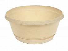 ST169-08 - Цв. гор. "Крокус" миска с поддоном.-150мм бежевый мрамор с доставкой по России от фирмы Изумруд