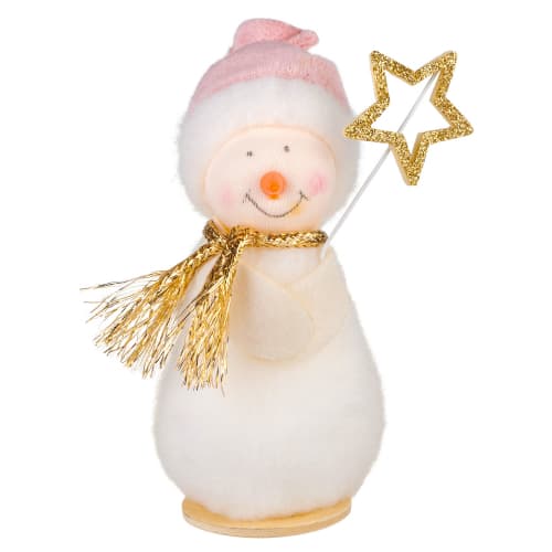 Снеговик-декор новогодний (12шт) (5*6*12см) DN-58988 цена за 12шт оптом