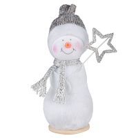 Снеговик-декор новогодний (12шт) (5*6*12см) DN-58992 цена за 12шт с доставкой по России от фирмы Изумруд