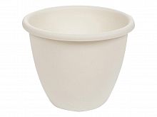 ST141-01 - Цветочный горшок "LA MADERA" - 140мм белый с доставкой по России от фирмы Изумруд