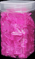 Камушки стеклянные (500 г; 1-2 см) т. розовый KR-46967 с доставкой по России от фирмы Изумруд