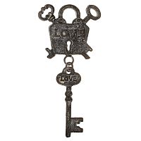 Декор "Замок с ключом" (10*2*20см) OK-36808 с доставкой по России от фирмы Изумруд