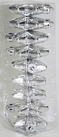 Звезда-декор новогодний (h-5см) набор (9шт) цв.серебро DN-53158 с доставкой по России от фирмы Изумруд