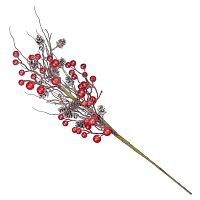 Ветка-декор новогодний (L-76см) SC-52847 с доставкой по России от фирмы Изумруд