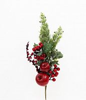 Ветка-декор новогодний (L-40см) DN-52706 с доставкой по России от фирмы Изумруд