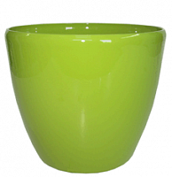 Кашпо (d-12/h-11см) цвет:зелёный PK-35951 с доставкой по России от фирмы Изумруд