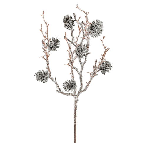 Ветка-декор новогодний (L-42см) DN-65454 оптом
